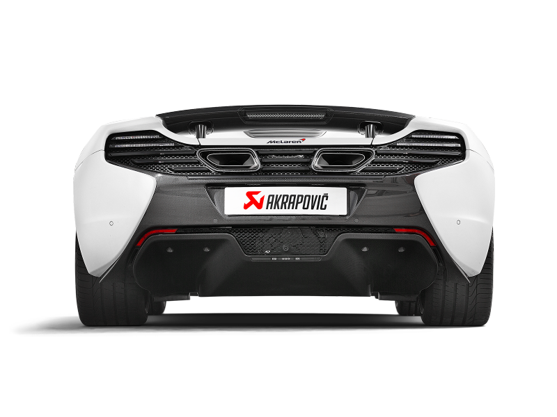 Akrapovic McLaren 650S Slip-On Line (Titanium) w/ Carbon Tips