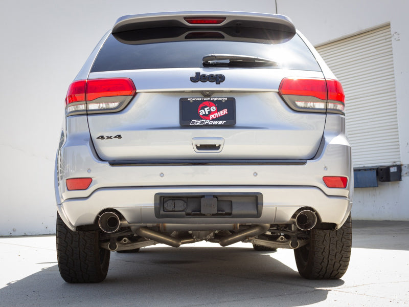 aFe Vulcan Series 2.5in 304SS Cat-Back Exhaust 11-19 Jeep Grand Cherokee (WK2) 5.7L w/ Polished Tips