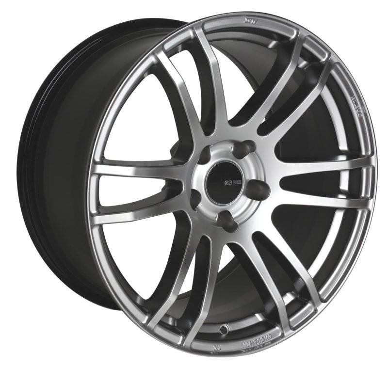 Enkei TSP6 17x8 45mm Offset 5x112 Bolt Pattern Hyper Silver Wheel