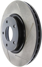 Load image into Gallery viewer, StopTech Slotted Sport Front Left Brake Rotor 13-15 Nissan Altima