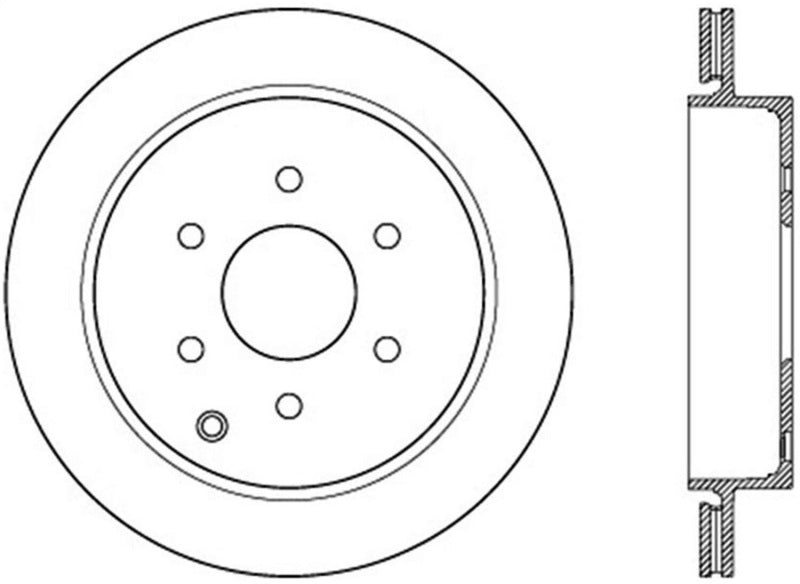 StopTech Slotted Sport Brake Rotor