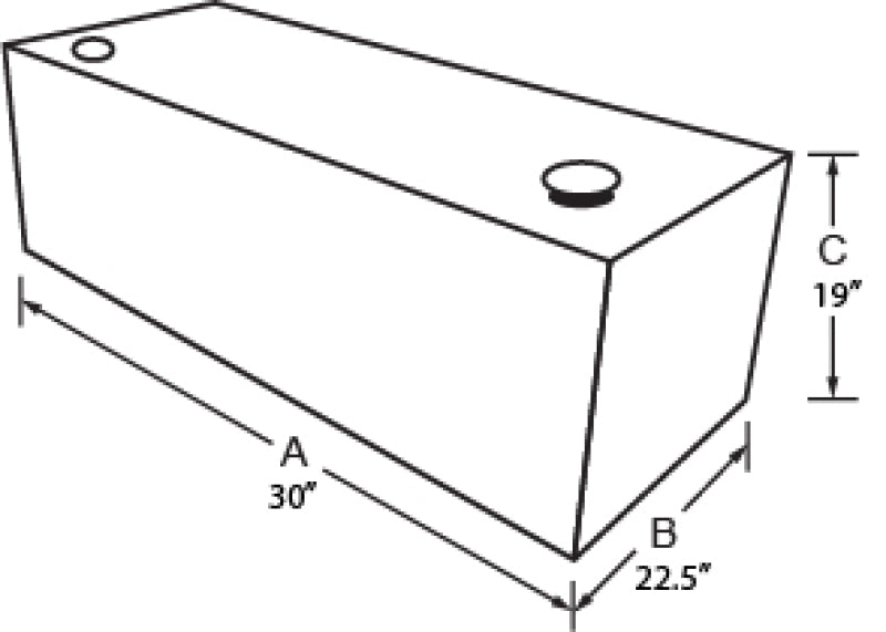 Lund Universal Aluminum Liquid Storage Tank - Brite