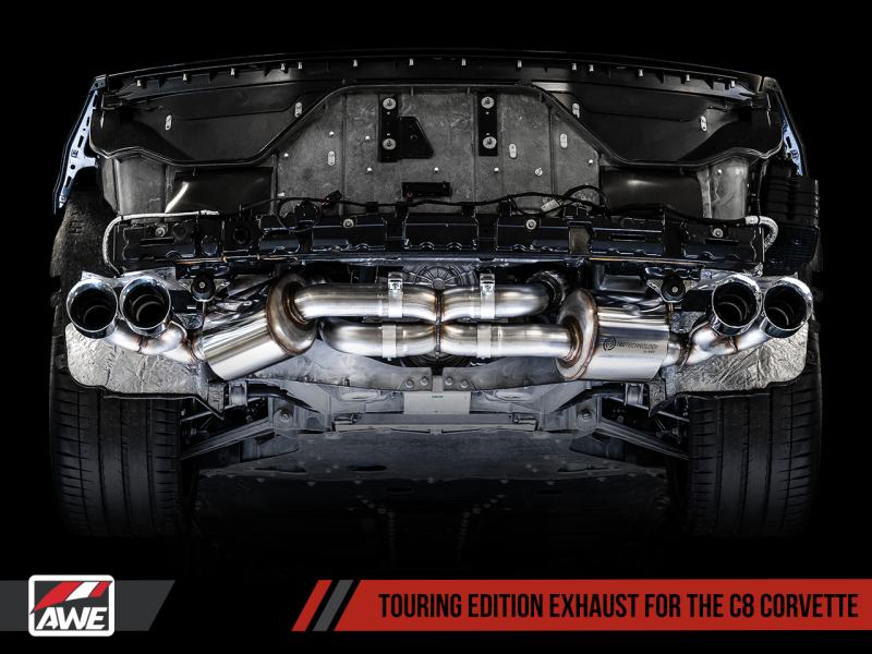 AWE Tuning Chevrolet Corvette (C8) Touring Edition Exhaust