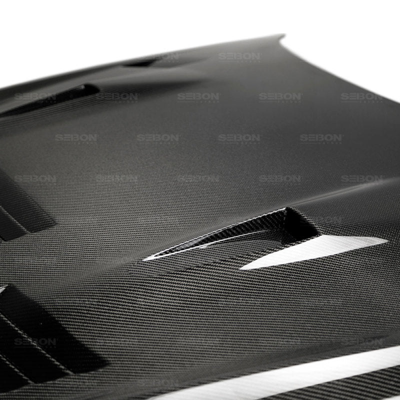 Seibon 2017-2020 Nissan GTR R35 GTII-Style Carbon Fiber Hood