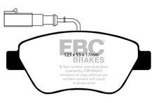 Load image into Gallery viewer, EBC 10-11 Fiat 500 1.4 (Bosch Calipers) Redstuff Front Brake Pads