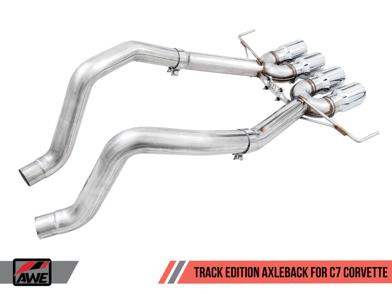 AWE Tuning C7 Corvette Track Edition Axle-Back Exhaust