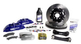 EBC Racing 12-19 BMW 3-Series (F30/F31/F34) Blue Apollo-4 Calipers 355mm Rotors Front Big Brake Kit