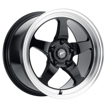 Load image into Gallery viewer, Forgestar D5 18x10 / 5x114.3 BP / ET22 / 6.4in BS Gloss Black Wheel