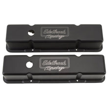 Load image into Gallery viewer, Edelbrock Valve Cover Victor Series Chevrolet 1959-1986 262-400 CI V8 Tall Black