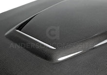 Load image into Gallery viewer, Anderson Composites 15-17 Ford Mustang (Excl. GT350/GT350R) Double Sided Hood