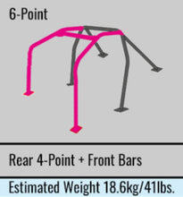 Load image into Gallery viewer, Cusco D1 Chromoly 2-Pssgr 6-PT DASH-THRU Roll Cage w/Harness Bar 00-05 S2000 AP1/AP2 (S/O/No Cancel)