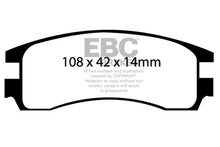 Load image into Gallery viewer, EBC 00-05 Buick Le Sabre (FWD) 3.8 (15in Wheels) Greenstuff Rear Brake Pads