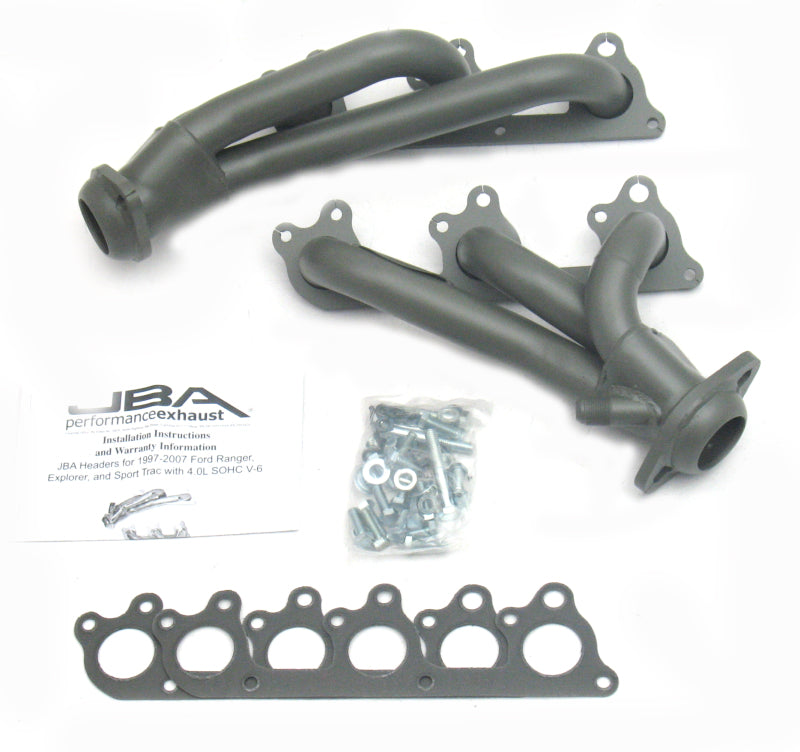 JBA 97-11 Ford Ranger 4.0L OHC w/Driver Side EGR 1-1/2in Primary Ti Ctd Cat4Ward Header