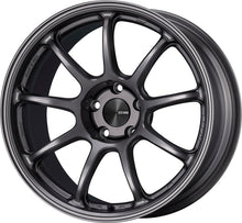 Load image into Gallery viewer, Enkei PF09 18x9.5 5x114.3 27mm Offset 75mm Bore Dark Silver Wheel