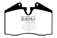 Load image into Gallery viewer, EBC 86-91 Porsche 928 5.0 Greenstuff Rear Brake Pads