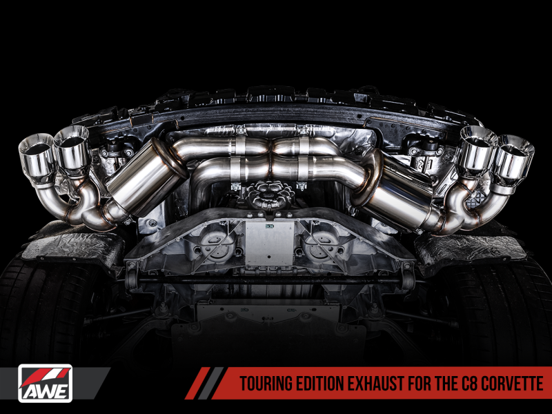 AWE Tuning Chevrolet Corvette (C8) Touring Edition Exhaust