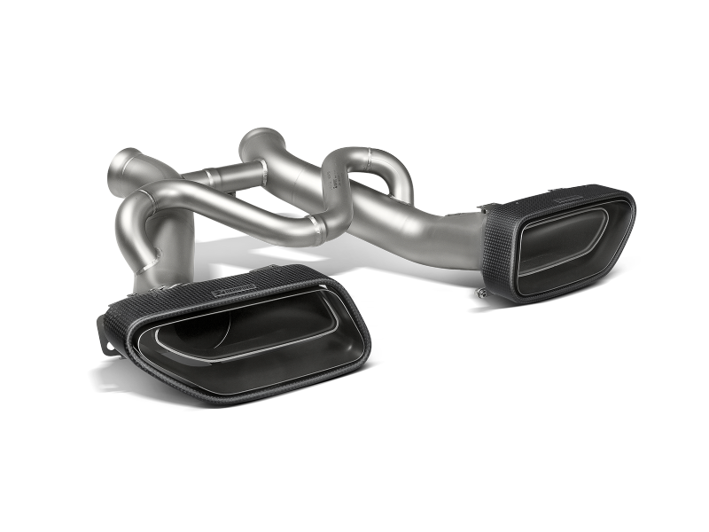 Akrapovic McLaren 650S Slip-On Line (Titanium) w/ Carbon Tips