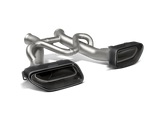 Akrapovic McLaren 650S Slip-On Line (Titanium) w/ Carbon Tips