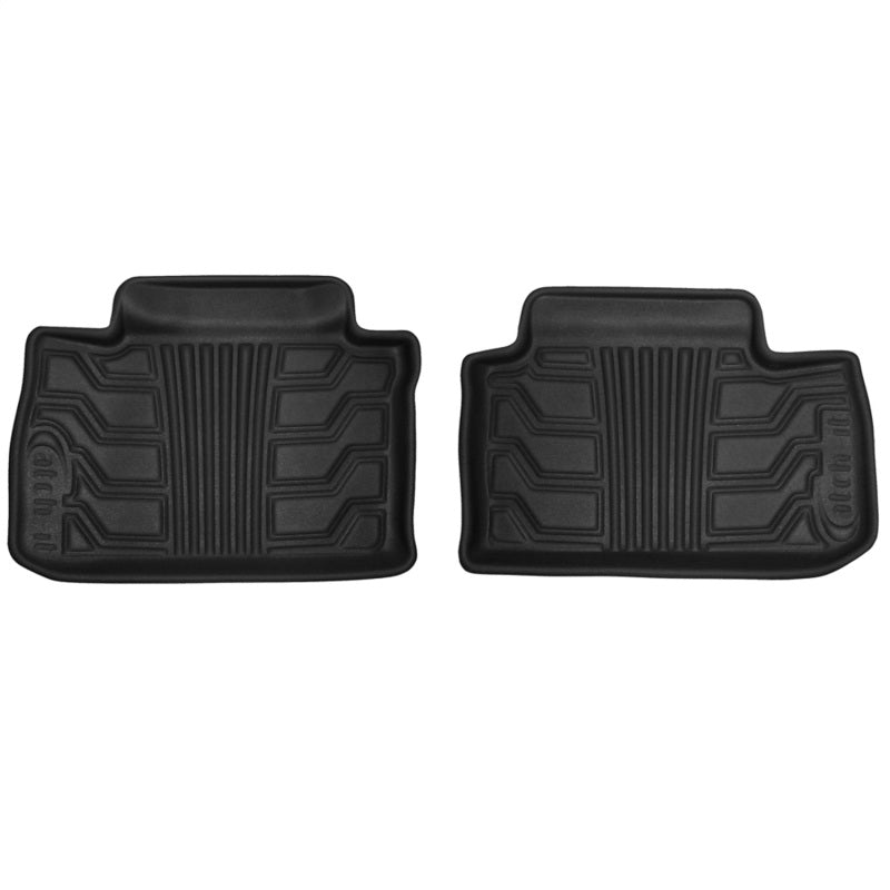 Lund 03-07 Honda Accord Catch-It Floormats Rear Floor Liner - Black (2 Pc.)