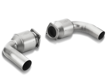 Load image into Gallery viewer, Akrapovic 10-13 Porsche 911 Turbo/Turbo S (997) Link Pipe Set w/ Cat (Titanium)