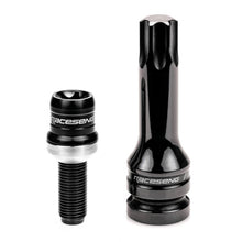 Load image into Gallery viewer, Raceseng TLR-1 Titanium Lug Bolt Set - M14x1.5mm / R13 Floating Seat - Brushed Black