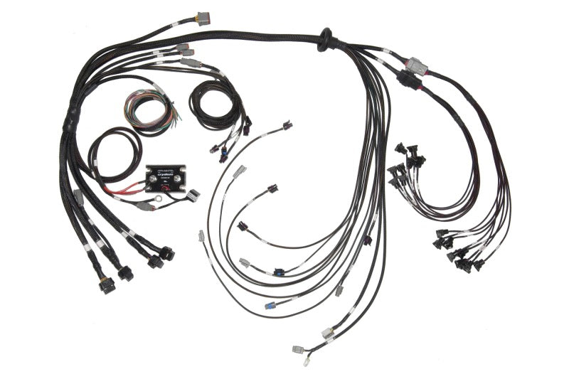 Haltech V8 BB/SB GM/Ford/Chrysler Hemi Elite 2500 & REM 16 Injector Terminated Harness w/EV1 Inj