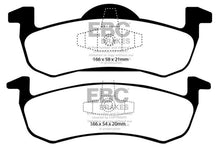 Load image into Gallery viewer, EBC 13+ Lincoln MKT 3.5 Twin Turbo (Performance Brakes) Redstuff Rear Brake Pads