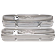 Load image into Gallery viewer, Edelbrock Valve Cover Classic Series Chevrolet 1959-1986 262-400 CI V8 Polshed