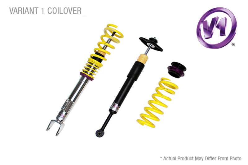 KW Coilover Kit V1 Porsche 911 (993) Carrera 4 4S Turbo (Incl. Convertible)