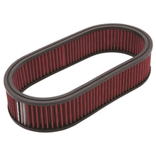 Load image into Gallery viewer, Edelbrock Air Cleaner Element Oval 2 5In Tall Red w/ White Strip