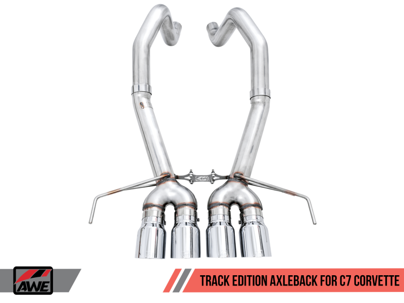 AWE Tuning C7 Corvette Track Edition Axle-Back Exhaust