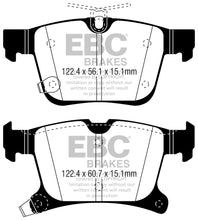 Load image into Gallery viewer, EBC 2016+ Chrysler Pacifica (RU) 3.6L Yellowstuff Rear Brake Pads