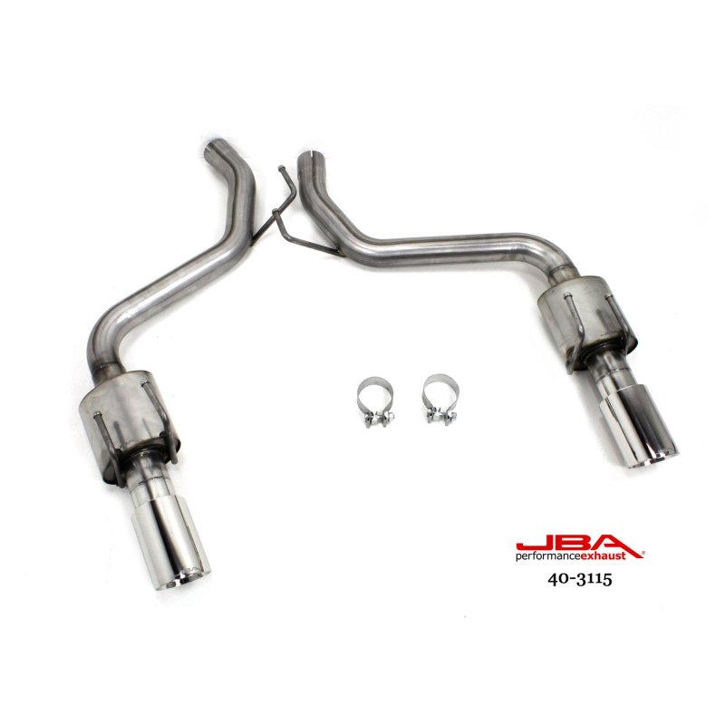 JBA 2015 Chevrolet Camaro 6.2L 409SS Dual Rear Exit Axle Back Exhaust