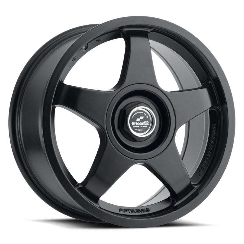 fifteen52 Chicane 18x8.5 5x120/5x114.3 35mm ET 73.1mm Center Bore Asphalt Black Wheel