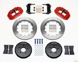 Wilwood Narrow Superlite 6R Front Hat Kit 14.00in Red Nissan 350Z/Fiti G35