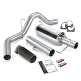 Banks Power 04-07 Dodge 5.9L 325Hp CCLB Monster Exhaust System - SS Single Exhaust w/ Black Tip