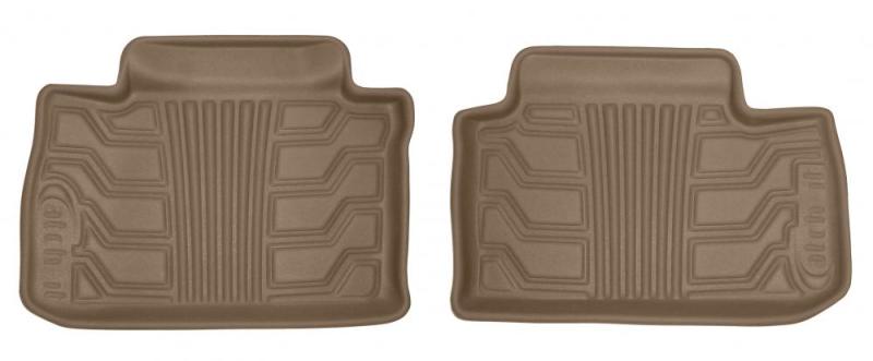 Lund 02-15 Dodge Ram 1500 Quad Cab Catch-It Floormats Rear Floor Liner - Tan (2 Pc.)