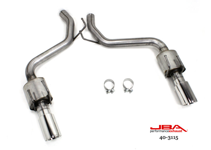 JBA 2015 Chevrolet Camaro 6.2L 409SS Dual Rear Exit Axle Back Exhaust