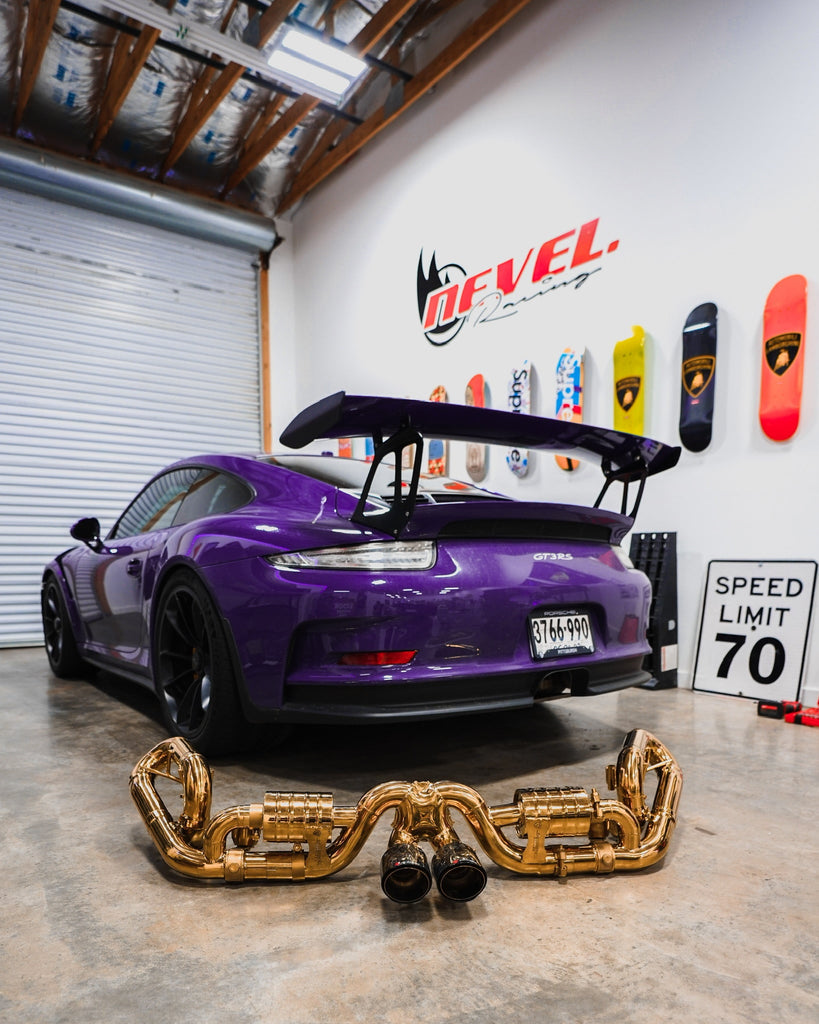 Valvetronic Designs Porsche GT3 991.1 / 991.2 Valved Sport Exhaust System