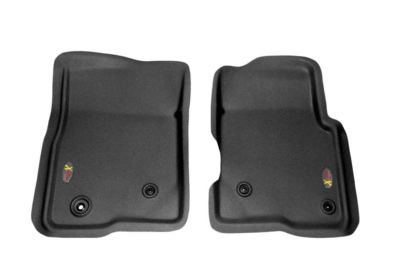 Lund 04-08 Ford F-150 SuperCrew (w/Floor Shift) Catch-All Xtreme Frnt Floor Liner - Black (2 Pc.)