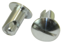 Load image into Gallery viewer, Moroso Quick Fastener - Oval Head - 5/16in x .400in - Aluminum - 10 Pack