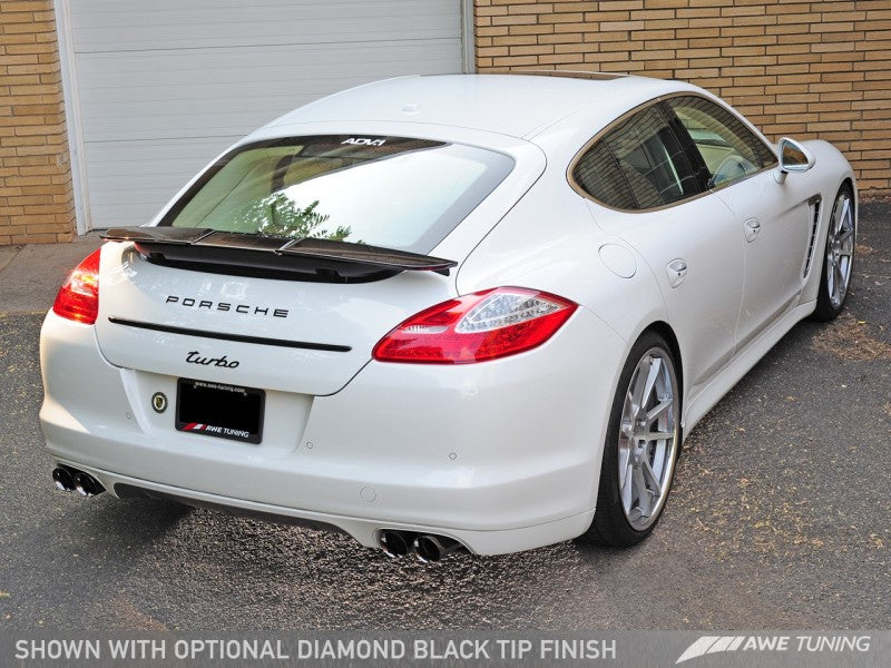 AWE Tuning Porsche Panamera Turbo Track Edition Performance Exhaust System