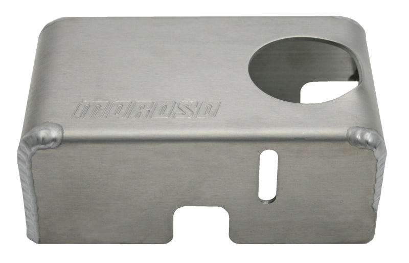 Moroso 97-08 Chevrolet Corvette Brake Booster Cover - Fabricated Aluminum