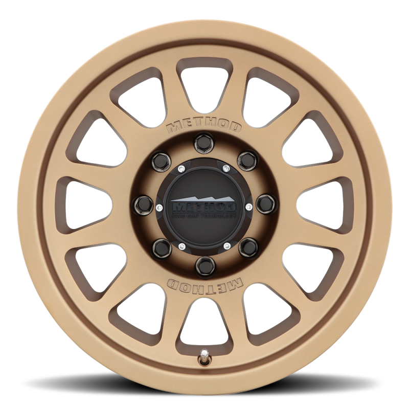 Method MR703 17x8.5 0mm Offset 8x170 130.81mm CB Method Bronze Wheel