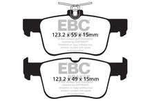 Load image into Gallery viewer, EBC 13+ Ford Fusion 1.6 Turbo Yellowstuff Rear Brake Pads