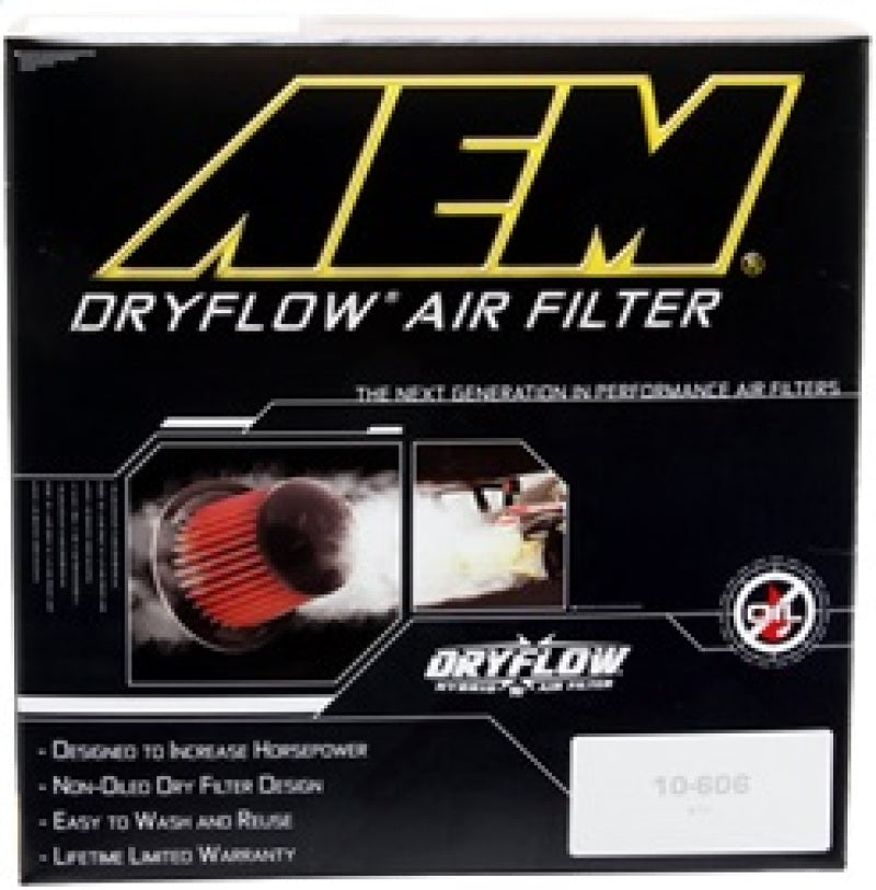 AEM 96-97 Mustang V8 4.6L 4.25in Base ID x 8.125in Base OD x 7.313in H Replacement DryFlow Filter