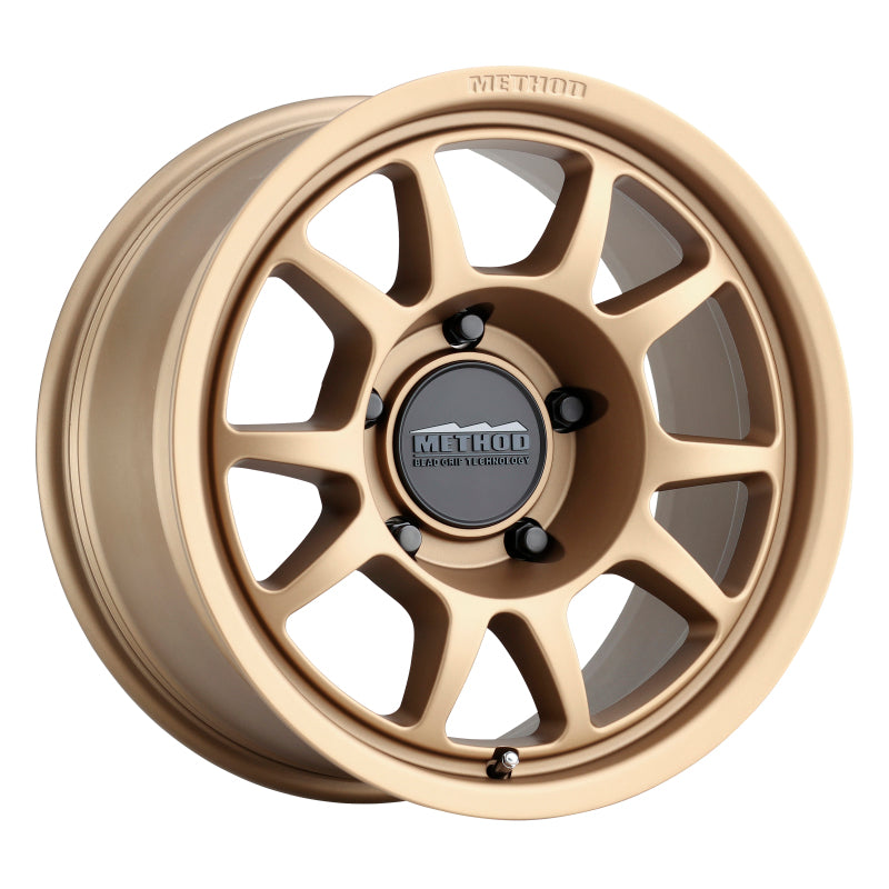 Method MR702 16x8 0mm Offset 5x120 72.6mm CB Method Bronze Wheel