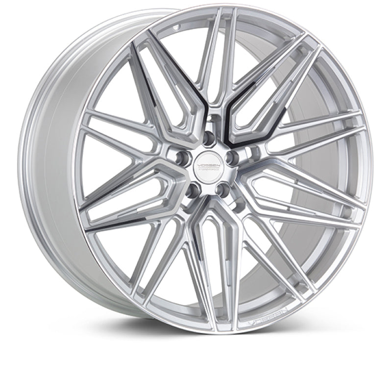 Vossen HF-7 21x9 / 5x112 / ET25 / Flat Face / 66.5 - Silver Polished