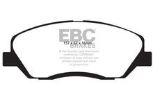 Load image into Gallery viewer, EBC 06-09 Hyundai Entourage 3.8 Yellowstuff Front Brake Pads