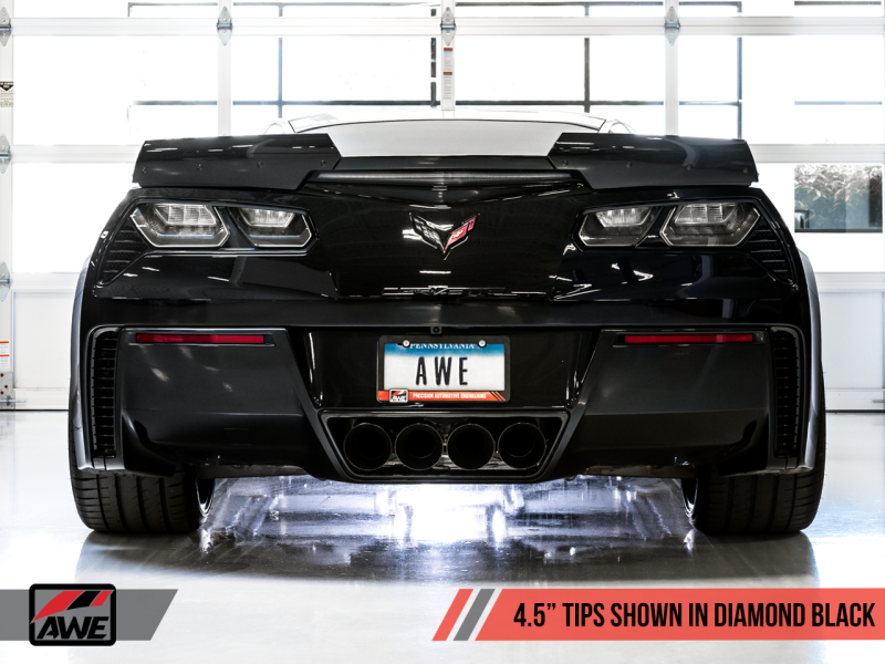 AWE Tuning C7 Corvette Touring Edition Axleback Exhaust